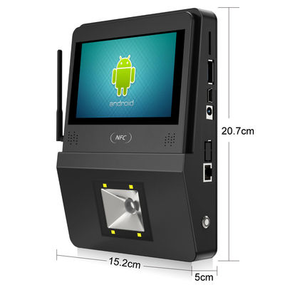 Supermarkt 2D barcode scanner POS-systeem met 5 inch Android display en SDK functie