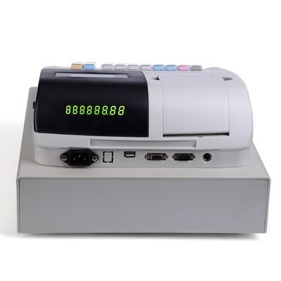 330 mm kassa-laaier BIMI 58 mm printer voor kassa-register Windows systeem display 128 mm * 64 mm