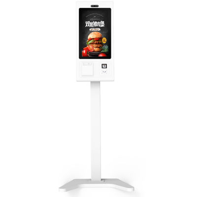 Ingebouwde Printer Self Service Payment Kiosk voor supermarktbestellingen en SDK-functie