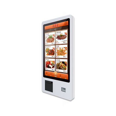 Bimi 32 inch zelfbediende aanraakschermkiosk met QR barcode scanner