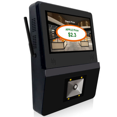 Supermarkt 2D barcode scanner POS-systeem met 5 inch Android display en SDK functie