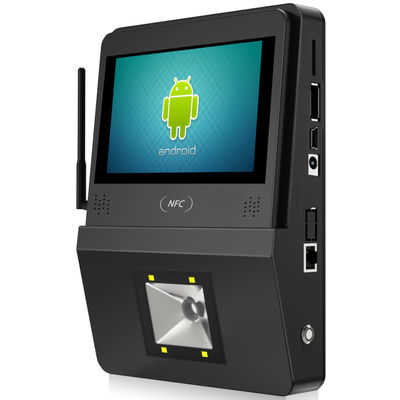 Supermarkt 2D barcode scanner POS-systeem met 5 inch Android display en SDK functie