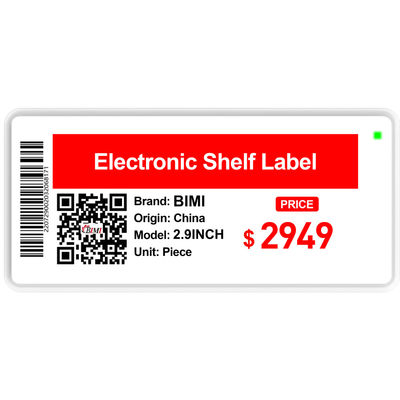 Supermarkt Elektronische plank Tag Drie kleuren Eink E-papier Display Gratis SDK inbegrepen