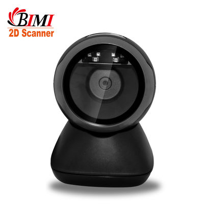 Geavanceerde bedrade bureaubladbarcode scanner 1D / 2D-lezer met 2M rechte kabel ABS PC