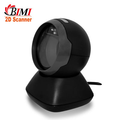 Geavanceerde bedrade bureaubladbarcode scanner 1D / 2D-lezer met 2M rechte kabel ABS PC