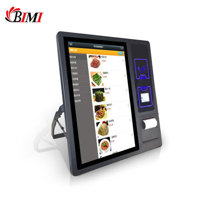 Bimi Fast Food bestelmachine zelfbediende betaalkiosk met 80 mm thermische printer