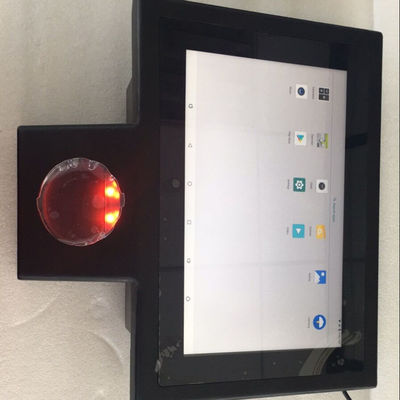 Modieuze 10,1 inch Android OS POE zelfcontroleerbare kiosk voor supermarkt ROHS gecertificeerd