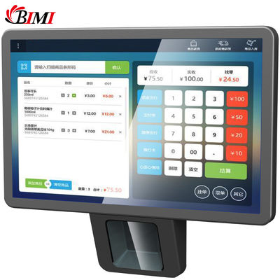 Supermarktgoederen Barcode scanner en lezer Bimi 10.1 inch Android 7.1 POS Touch Screen