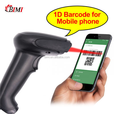 Snel scannen Android barcode scanner met hoge resolutie CCD-beeld barcode reader
