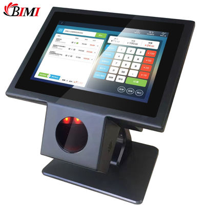 Supermarktwinkel 10.1 inch Android 7.1 System SSD 8G Touch Screen POS met Barcode Scanner Bimi