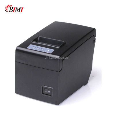 Compacte Bimi 58 mm POS thermische bonprinter met ingebouwde adapter Zwart-wit