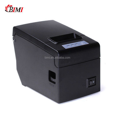 Compacte Bimi 58 mm POS thermische bonprinter met ingebouwde adapter Zwart-wit