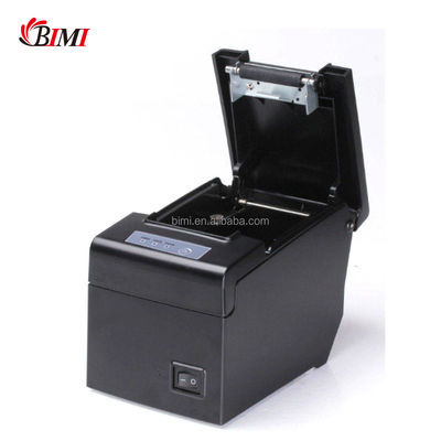 Compacte Bimi 58 mm POS thermische bonprinter met ingebouwde adapter Zwart-wit