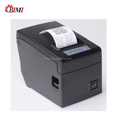 Compacte Bimi 58 mm POS thermische bonprinter met ingebouwde adapter Zwart-wit