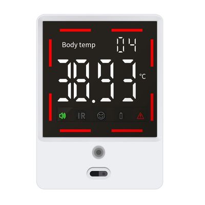 Niet-contact digitale palmarmthermometer met LCD-scherm en koortswaarschuwing