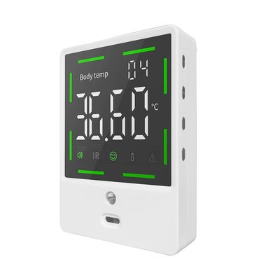 Niet-contact digitale palmarmthermometer met LCD-scherm en koortswaarschuwing