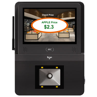 Supermarktcontrolesysteem met 5 inch Android touchscreen en ingebouwde 1D/2D scanner