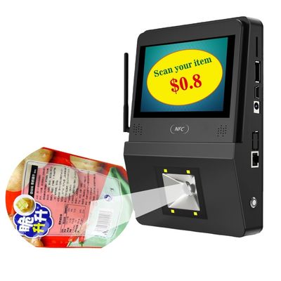 5 inch touchscreen informatie terminal met ingebouwde barcode scanner en efficiëntie
