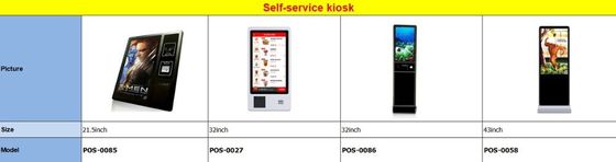 15 inch POS Voor Restaurant Kleding Winkels Boeken Winkels Wit/Zwart J1800/J1900/I5 CPU