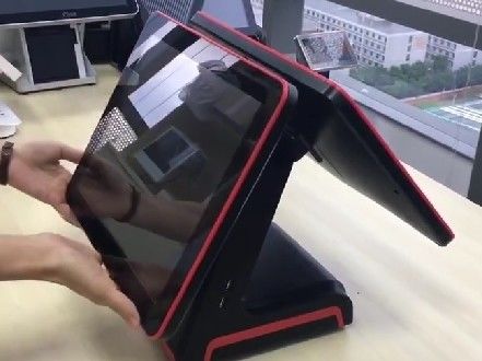 Aanpasbaar bezelvrij I3 POS-systeem met 4G Samsung DDR3-geheugen en 32G SSD-capaciteit
