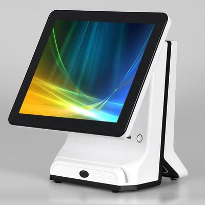Krachtige Bimi White/Black POS Windows 7 EPOS-systemen met 128G SSD en Intel J1800 CPU