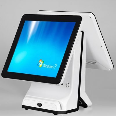 Krachtige Bimi White/Black POS Windows 7 EPOS-systemen met 128G SSD en Intel J1800 CPU