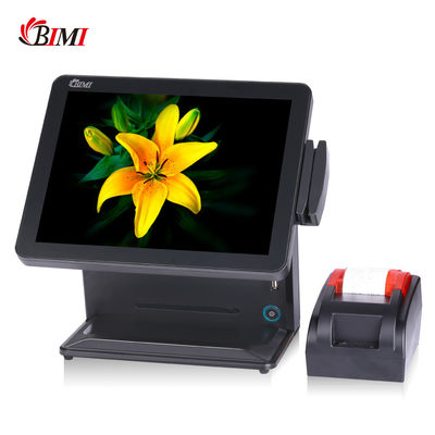 Verbeter uw bedrijf met Bimi 15 inch Touch Screen POS Terminal en J1800 Dual Core CPU